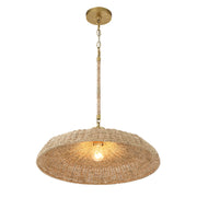 Odessa 1 Light 20.5" Pendant in Soft Gold