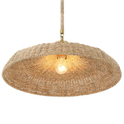 Odessa 1 Light 20.5" Pendant in Soft Gold