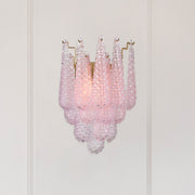 Ollie 2 Light 14" Sconce in Aged Brass in a room setting