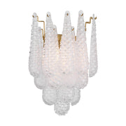 Ollie 2 Light 14" Sconce in Aged Brass
