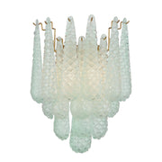 Ollie 2 Light 14" Sconce in Aged Brass