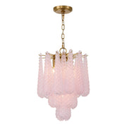 Ollie 4 Light 14.25" Pendant in Aged Brass
