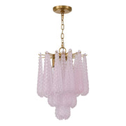 Ollie 4 Light 14.25" Pendant in Aged Brass