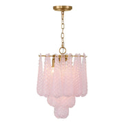 Ollie 4 Light 14.25" Pendant in Aged Brass