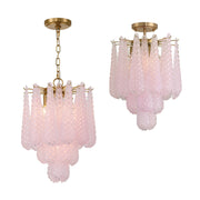Ollie 4 Light 14.25" Pendant in Aged Brass
