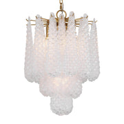 Ollie 4 Light 14.25" Pendant in Aged Brass