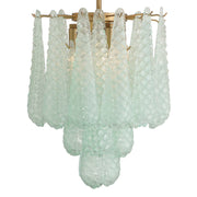 Ollie 4 Light 14.25" Semi Flush Mount in Aged Brass