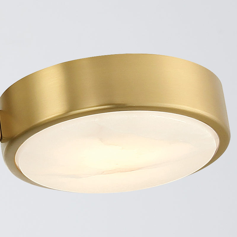 Orson 4 Light 54" Linear Chandelier in Modern Gold