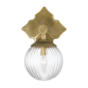 Orly 1 Light 7.5" Sconce in Aged Brass