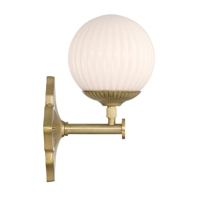 Orly 1 Light 7.5" Sconce in Aged Brass
