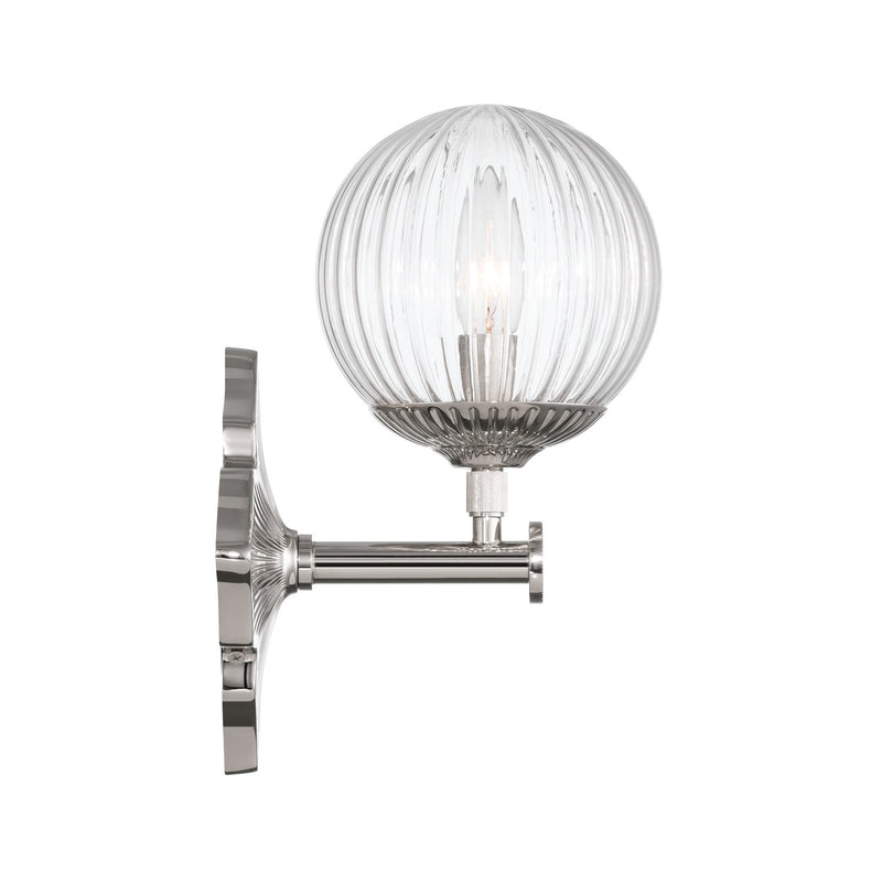 Orly 1 Light 7.5" Sconce in Polished Nickel