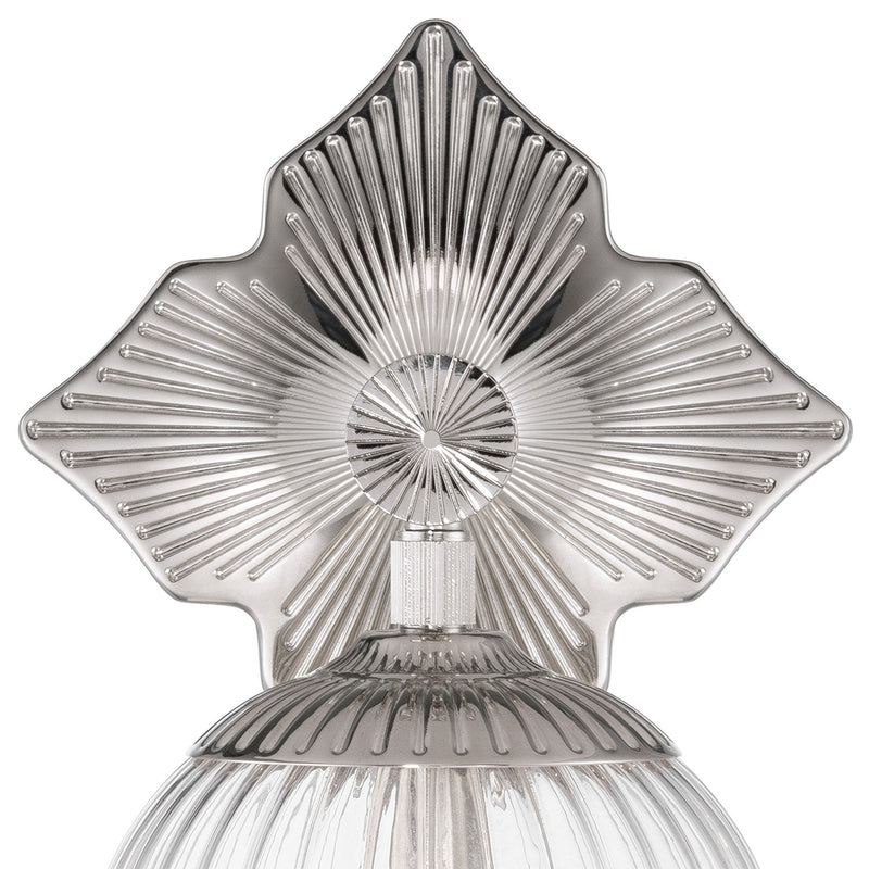 Orly 1 Light 7.5" Sconce in Polished Nickel
