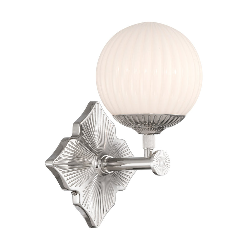 Orly 1 Light 7.5" Sconce in Polished Nickel
