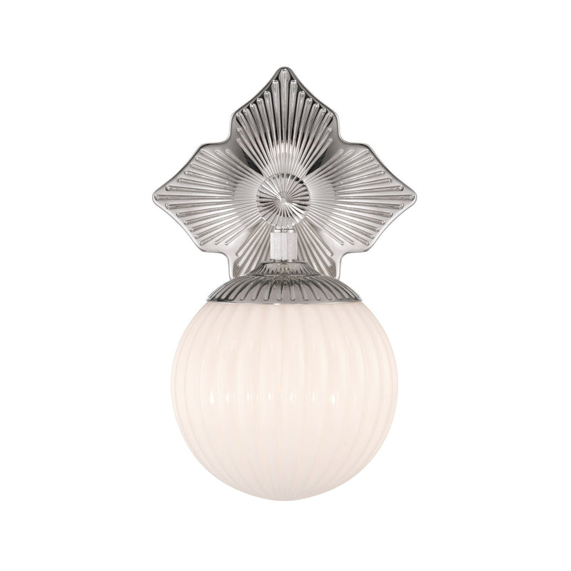 Orly 1 Light 7.5" Sconce in Polished Nickel