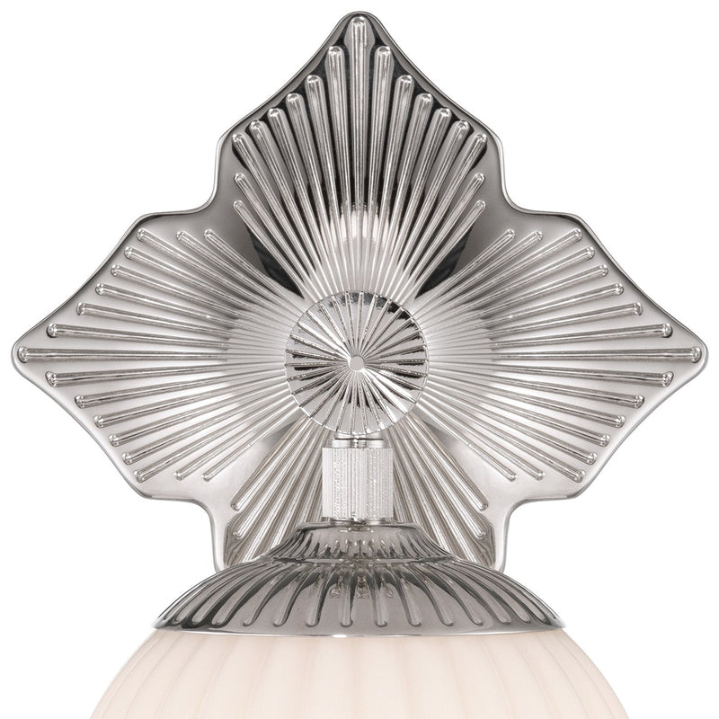 Orly 1 Light 7.5" Sconce in Polished Nickel