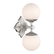 Orly 2 Light 7.5" Sconce in Polished Nickel