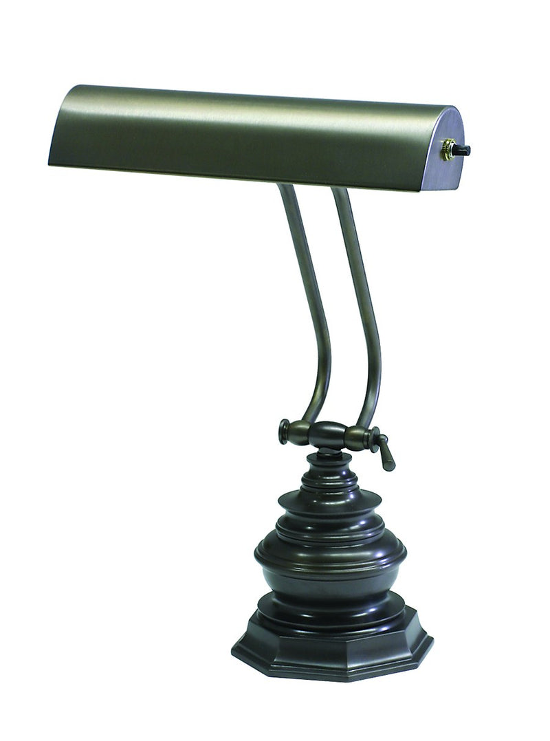 Piano/Desk 10" Piano Lamp (14" High) in Mahogany Bronze