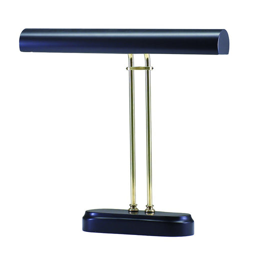 Piano/Desk 16" Digital Piano Lamp in Black/Polished Brass