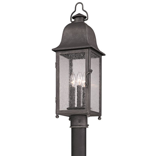 Larchmont 3-Light Outdoor Post Light in Vintage Bronze