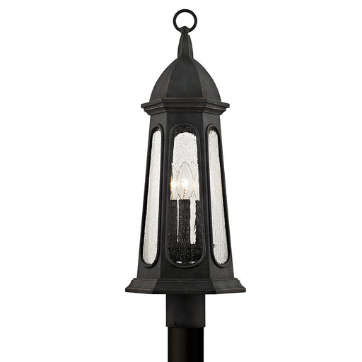 Astor 3-Light Outdoor Post Light in Vintage Iron