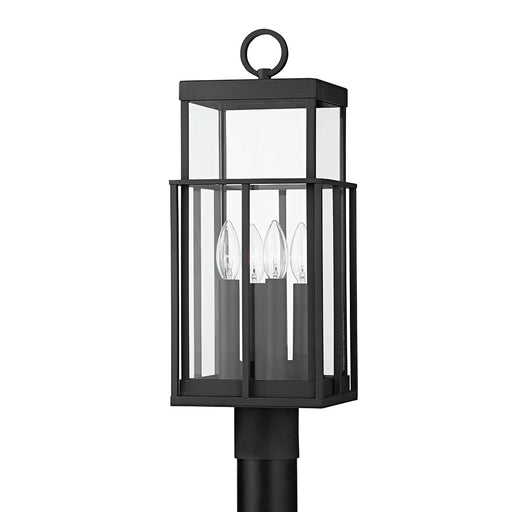 Longport 4-Light Outdoor Post Light in Texture Black