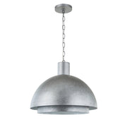Birchton 17.8" Pendant in Weathered Galvanized