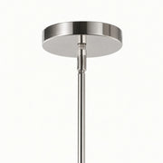 Foxwich 7.8" Polished Nickel Mini Pendant in Polished Nickel