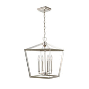 York 13" Lantern Pendant in Polished Nickel