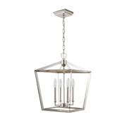 York 13" Lantern Pendant in Polished Nickel