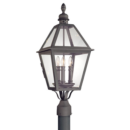 Townsend 3-Light Outdoor Post Light in Texture Black