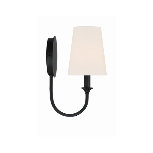 Payton 1 Light 5.5" Sconce in Black Forged