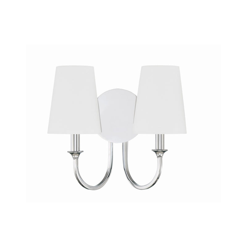 Payton 2 Light 13.5" Sconce in Polished Chrome