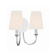 Payton 2 Light 13.5" Sconce in Polished Chrome