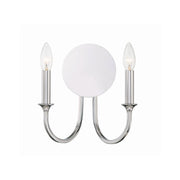 Payton 2 Light 13.5" Sconce in Polished Chrome