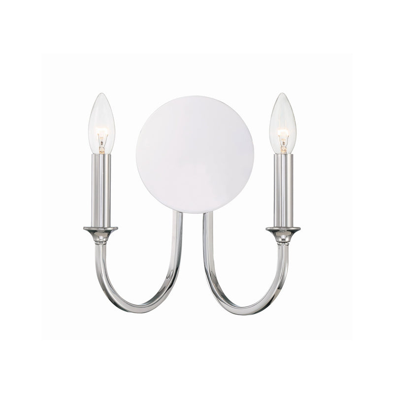 Payton 2 Light 13.5" Sconce in Polished Chrome