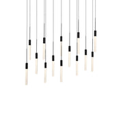 Magic 14-Light Linear Pendant in Black