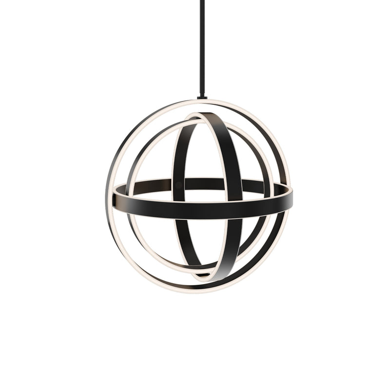 Kinetic Chandelier in Black