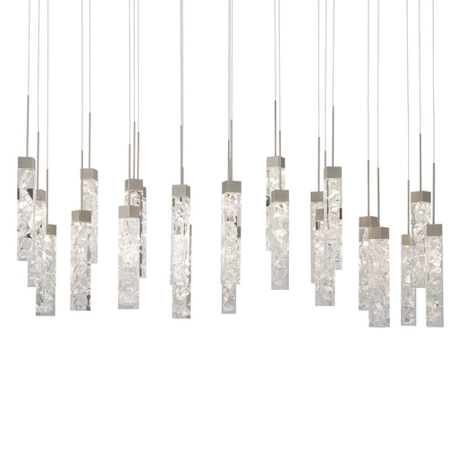 Minx 23-Light Linear Pendant in Antique Nickel