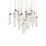 Minx 25-Light Square Pendant in Antique Nickel