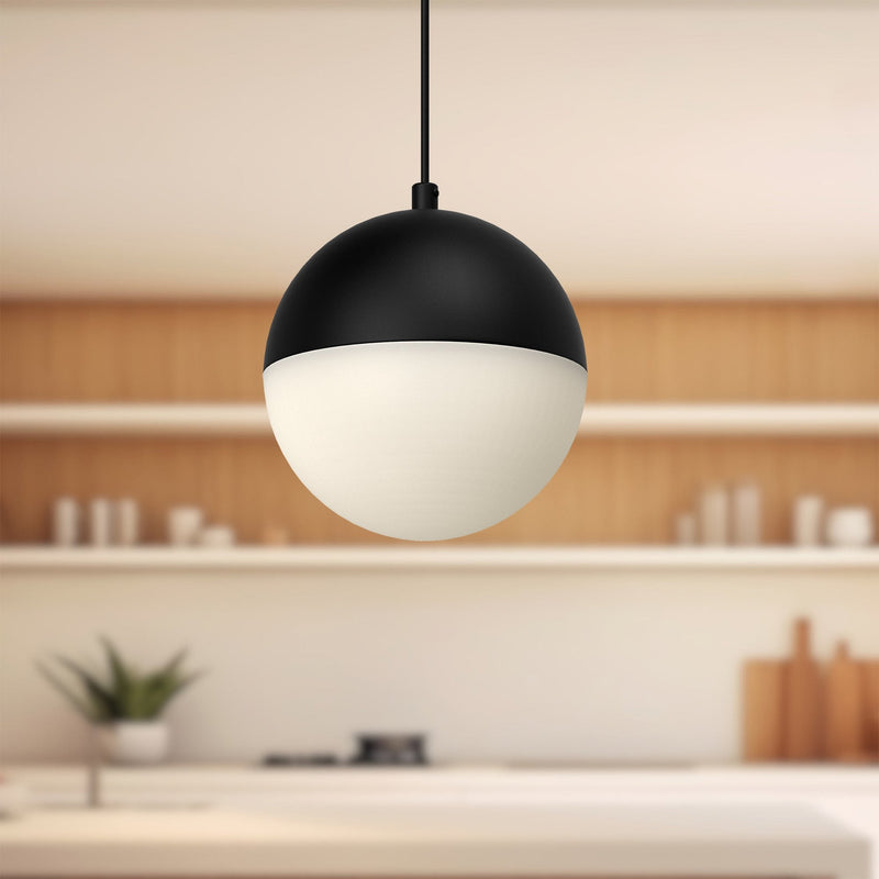 Monae 6" Pendant in Black