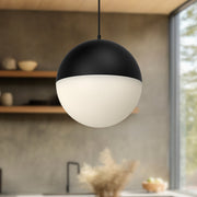 Monae 8" Pendant in Black