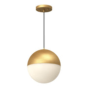 Monae 10" Pendant in Brushed Gold