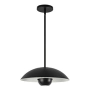 Umbra 14" Pendant (5" Height) in Black