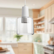 Samson 6" Pendant in Clear