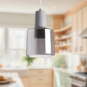 Samson 6" Pendant in Smoked