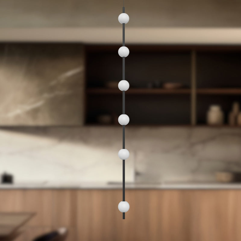 Misaki 60" Pendant in Black