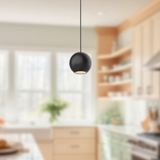 Exo 2" Pendant in Black
