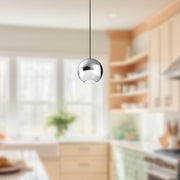 Exo 2" Pendant in Chrome