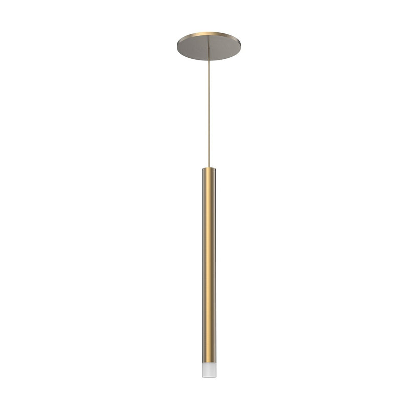Elixir 15" Pendant in Brushed Gold