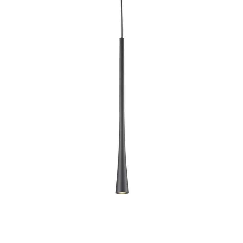 Taper 16" Pendant in Black